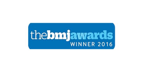The BMJ Awards, winner 2016 (University of Plymouth news story, opens in a new tab)