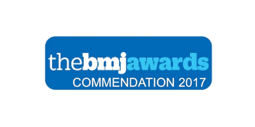 The BMJ Awards, commendation 2017