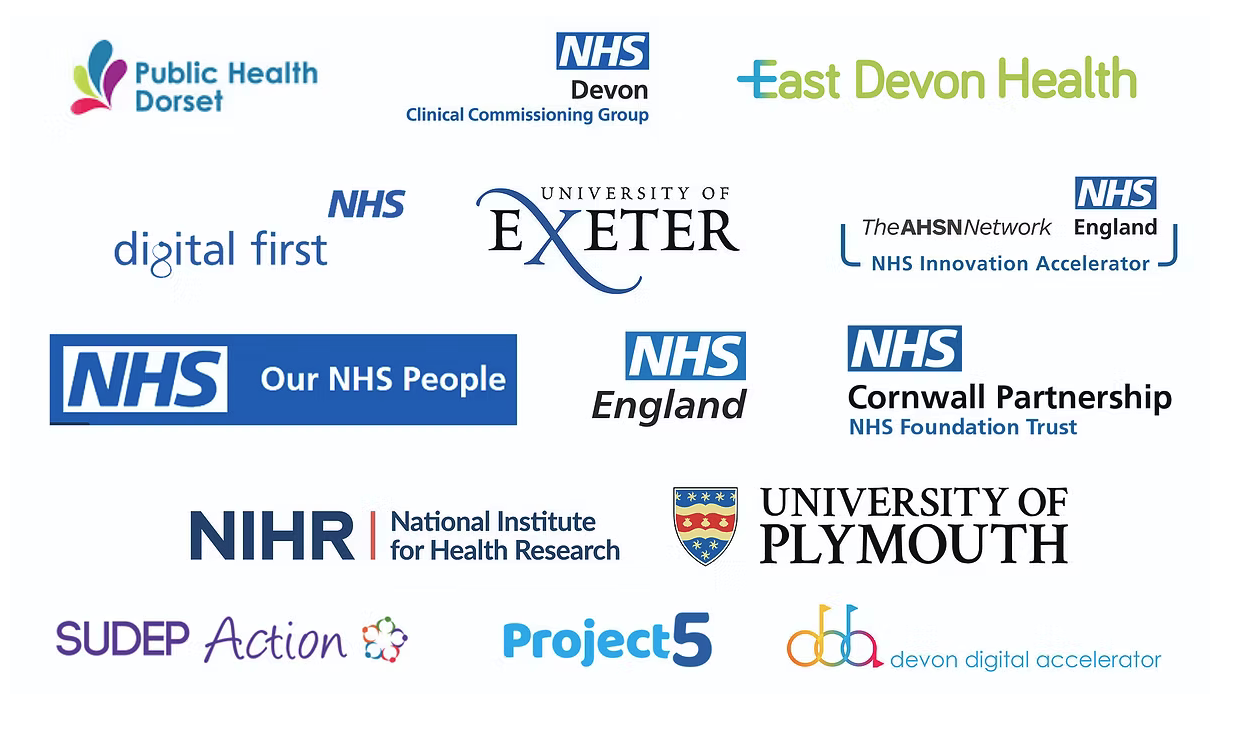 Selected past UXC partners — NHS, university and innovation organisations